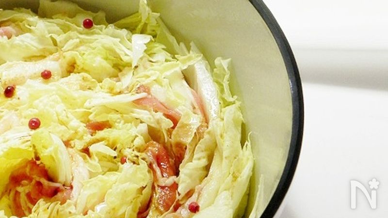 白菜と豚バラ肉のミルフィーユ鍋 | レシピサイトNadia