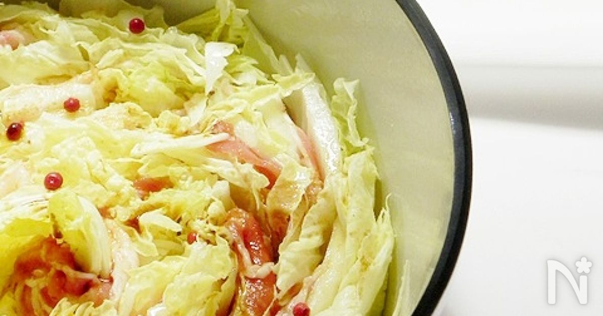 ミルフィーユ鍋 簡単すぎる「白菜と豚肉のミルフィーユ鍋」 by COCOCOROch