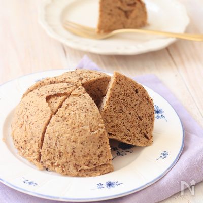 ミルクティーおから蒸しパン【1/4切れ76kcal】