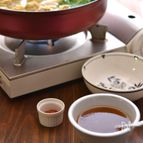エスニック風味レモン塩だれで鶏つくね鍋