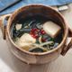 5分で完成♪ピリ辛わかめ×豆腐×もやしのスープ