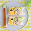 【こどもの日ごはん】2歳頃～こいのぼりのオープンたまごサンドの工程4