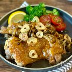 カリカリにんにく香る♪【ガーリックハニバタチキン】