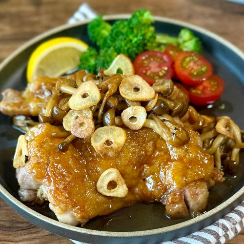 カリカリにんにく香る♪【ガーリックハニバタチキン】