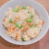 ミルクの作ってみた!投稿(切り餅で簡単!桜えびと枝豆のおこわ【お花見弁当、おもてなし】)