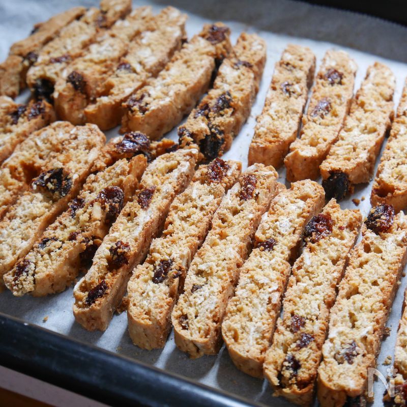 イタリアのビスコッティのレシピ