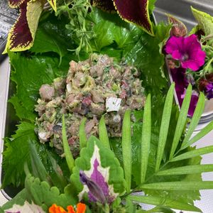 そら・ゆずの作ってみた!投稿(おつまみに♪アジの旨味がたっぷりの【なめろう】)