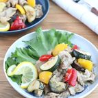 食欲そそる☆夏野菜と豚肉のねぎ塩レモンソテー