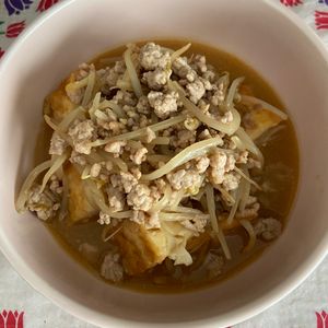 万福の作ってみた!投稿(【もやしと厚揚げの担々炒め】コスパ最強！絶品かさましおかず♪)