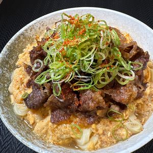 楽ラク手抜キッチン🐶🐾の作ってみた!投稿(とろ〜り美味♡『かきたま肉うどん』)
