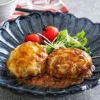 レンジで完結！男子が喜ぶ【カルビ風チーズハンバーグ】
