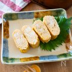 基本のだし巻き卵