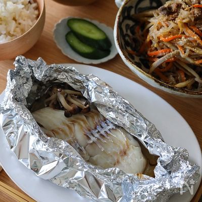 シンプルが美味しい!【鱈のホイル焼き】