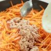 【お弁当の作り置き】にんじんとツナのきんぴらの工程2