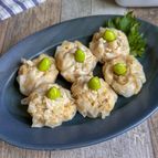 レンジで簡単♩コスパ最強鶏焼売