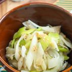 10分で完成！とろとろ♡長ねぎの胡麻レモンナムル