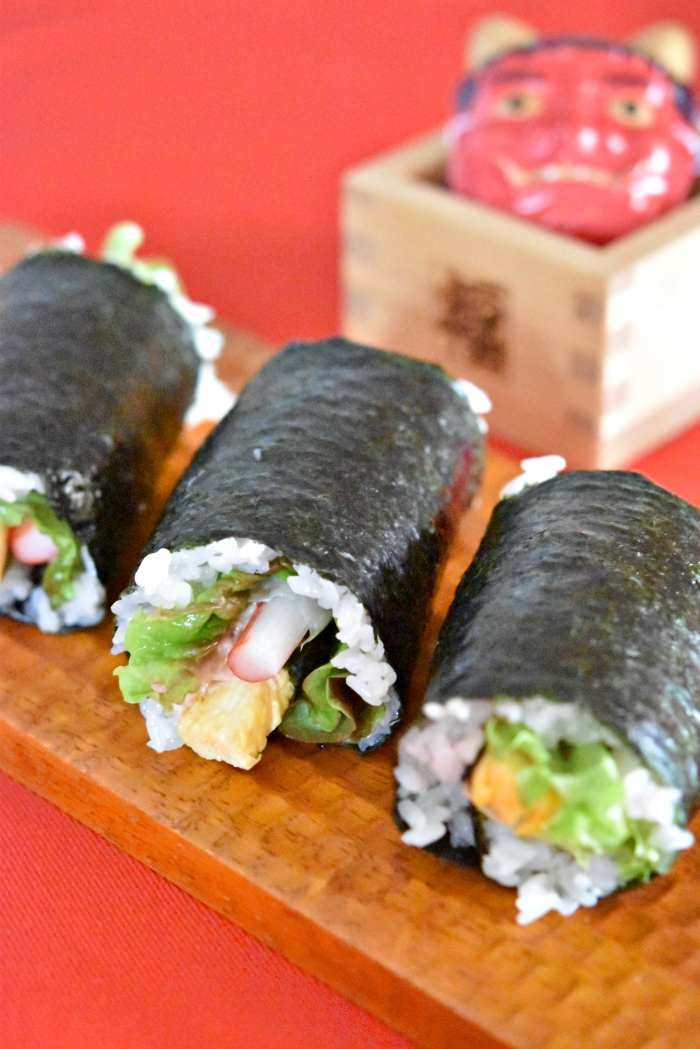 節分にも♪お財布にやさしいサラダ巻き | レシピサイトNadia
