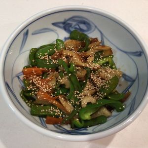 ゆみ棒ちゃんの作ってみた!投稿(【ちくわとピーマンのきんぴら】サッと作れる！副菜・お弁当に◎)