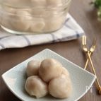 十五夜に子どもと一緒に作ろう！
甘酒でほんのり甘いお団子