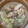 きじとらの作ってみた!投稿(レンジでお手軽♪鶏肉ときゃべつのガリバタコンソメ蒸し)