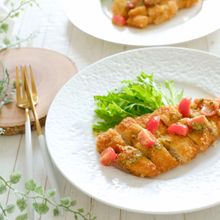 鶏胸肉で簡単イタリアンカツレツ