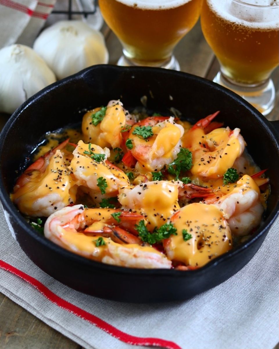 ズッキーニ、ポテト、チェダーパンのレシピ