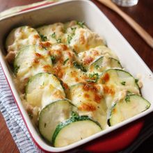 ズッキーニのツナマヨチーズ焼き