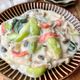 野菜が主役で大満足！ちんげん菜とカニカマの中華風クリーム煮