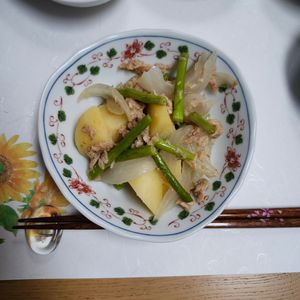 1233285の作ってみた!投稿(ツナ塩じゃがのゆず胡椒風味)