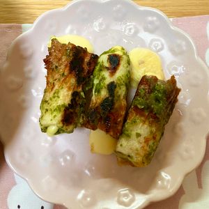 ありみの作ってみた!投稿(【ちくわのチーズ磯辺焼き】間違いないおいしさ♡簡単おかず♬)