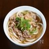 レンジで簡単!新玉ねぎ入り肉うどん