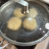 ワンパンで作る!【れんこんつくねの生姜ときのこの鶏だしあん】の工程3