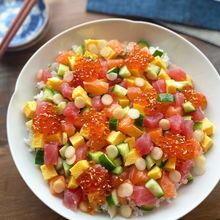 【ばらちらし寿司】薬味でさわやか！
