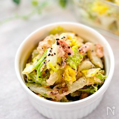 白菜ごま味噌マヨ和え