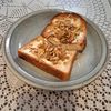 フェビアンの作ってみた!投稿(クリームチーズとくるみのオープンサンド)