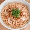 やみつき間違いなし！新玉ねぎの納豆パスタ