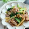 食感も楽しめる♪
豚バラと新じゃがのスタミナ炒め