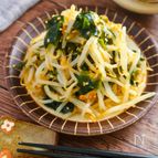 もやしとわかめの梅サラダ【ササっとレンジで♪5分副菜レシピ】