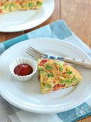 アボカドのオムレツ