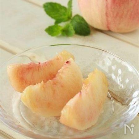 桃の剥き方 桃の切り方 By 藤原朋未 レシピサイト Nadia ナディア プロの料理家のおいしいレシピ