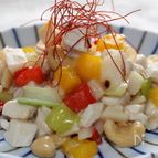 鶏肉と野菜のカシューナッツ炒め