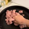 【ワンパンでお手軽!】トマトソースのミートボールの工程1
