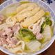 寒い夜に温まろ🥰🍜鶏と白菜の旨だし塩ちゃんこうどん最高♡
