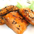 【サバの照り焼き】しっかり味付けで美味しい♪