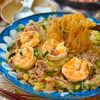 ワンパンで簡単♬海老とひき肉のうま辛麻婆春雨♬