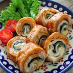 豚バラの磯しそチーズ焼き豚♩優しい甘辛ソース♡作りおきにも◎