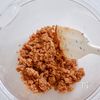 しっとり絶品【米粉のかぼちゃクランブルケーキ】バター小麦なしの工程1