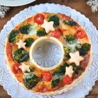 クリスマスに♡簡単可愛い【リースキッシュ】🎄