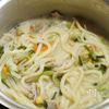 【ほっこり、コクうま♪ちゃんぽんうどん】スープがとろっと絡むの工程11