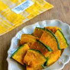 レンジで完結！かぼちゃのうまだし煮